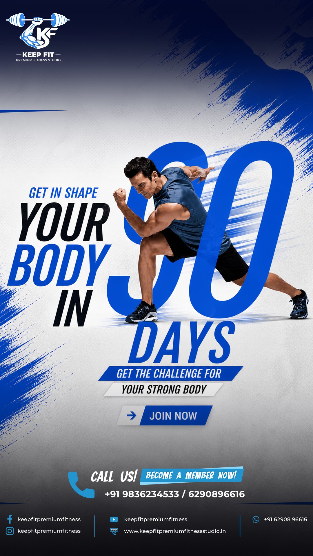 KEEP FIT Poster